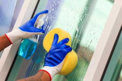 Deep cleaning a mattress in a Pimlico apartment