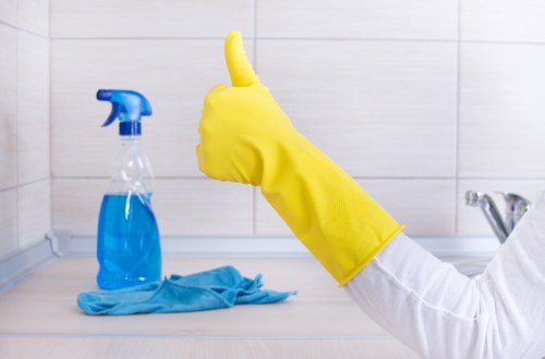 Local cleaner handling an Airbnb changeover in a Pimlico flat