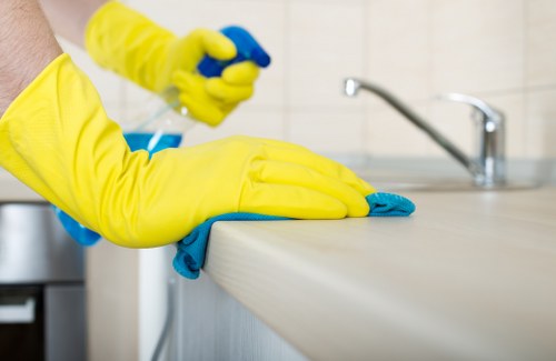 Professional regular cleaning service for a Pimlico office space