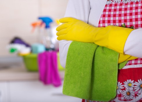 Professional cleaning of shared lobby and lift area in Pimlico