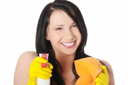 Kitchen and bathroom deep cleaning during a Pimlico move-out service